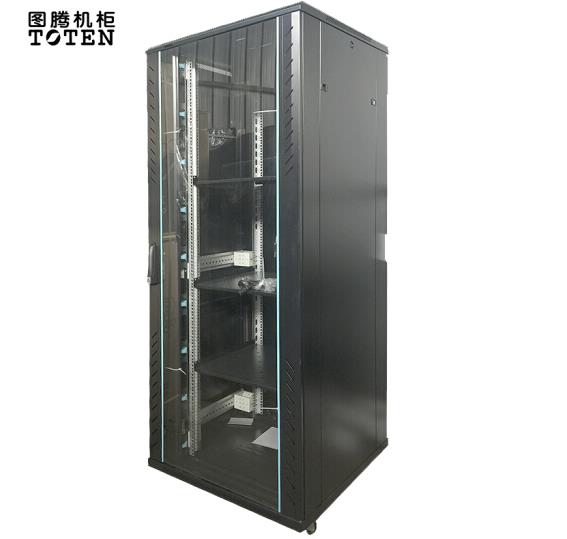 图腾（TOTEN）G2.8247 47U服务器机柜 19英寸标准玻璃门机柜 网络交换机机柜UPS电源